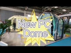 چادر حباب دار در فضای باز قاب آلومینیومی چادر کمپینگ مقاومت در برابر اشعه ماوراء بنفش