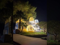 تهویه چادرهای حباب شفاف ضد اشعه ماوراء بنفش 4 متر مربع - 24 متر مربع